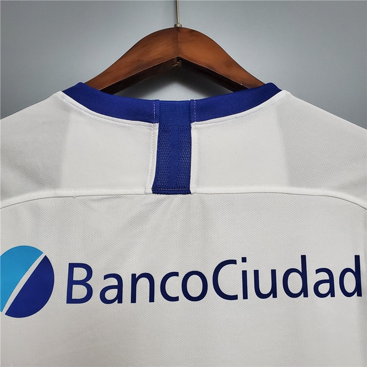 San Lorenzo Soccer Shirt 20-21 Away White Soccer Jersey - Click Image to Close